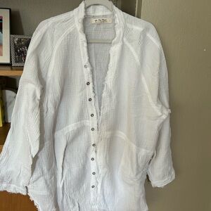 Free People Summer Daydream Button Down
